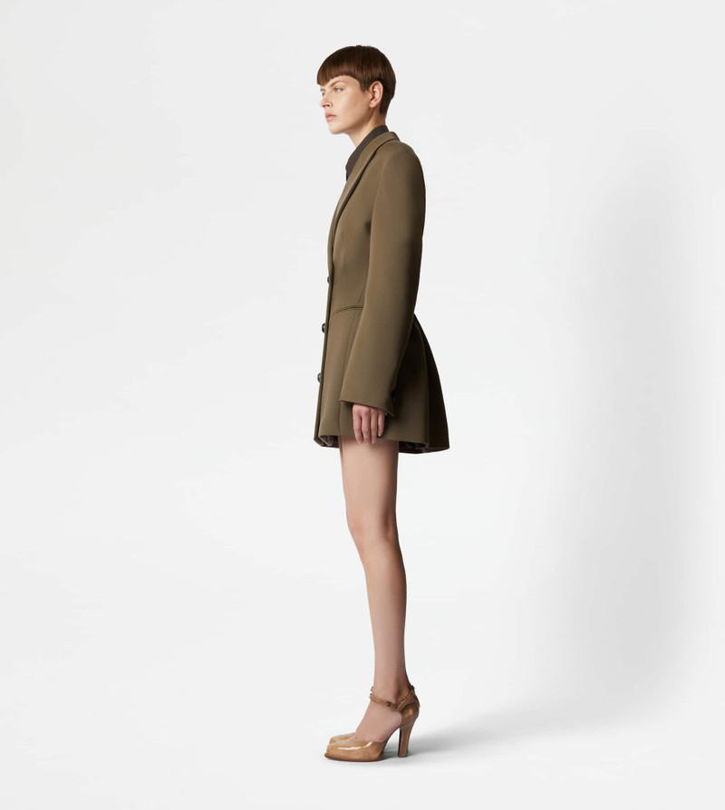 BLAZER IN WOOL - GREEN 4