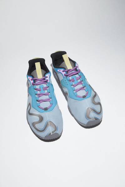 Acne Studios Lace-up sneakers - Multi blue outlook