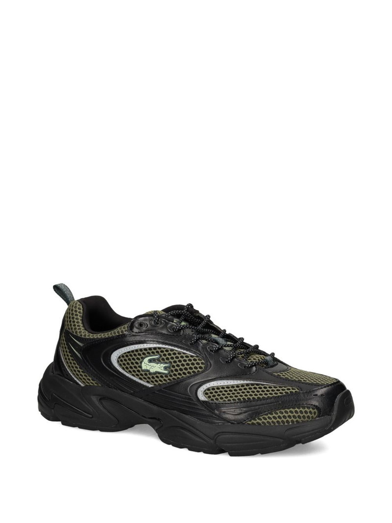 LACOSTE mesh-panelled sneakers outlook