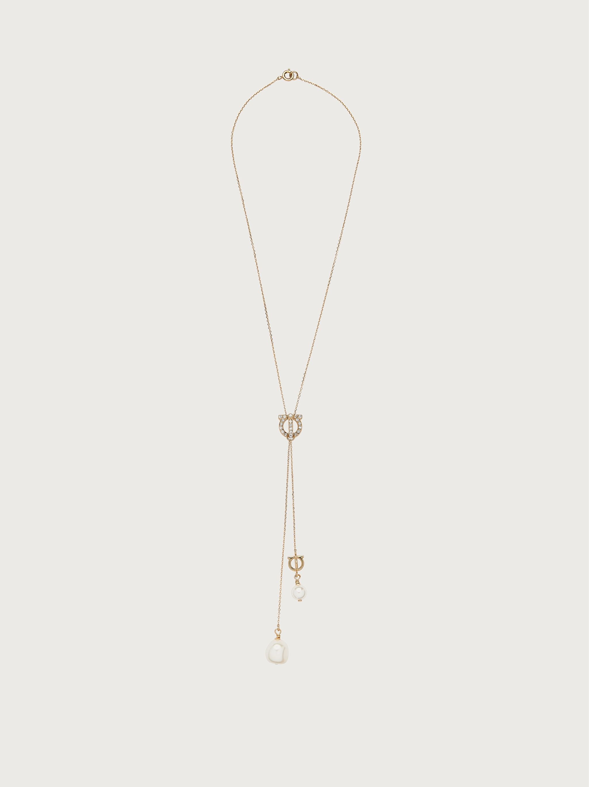 Gancini pendant necklace - 1
