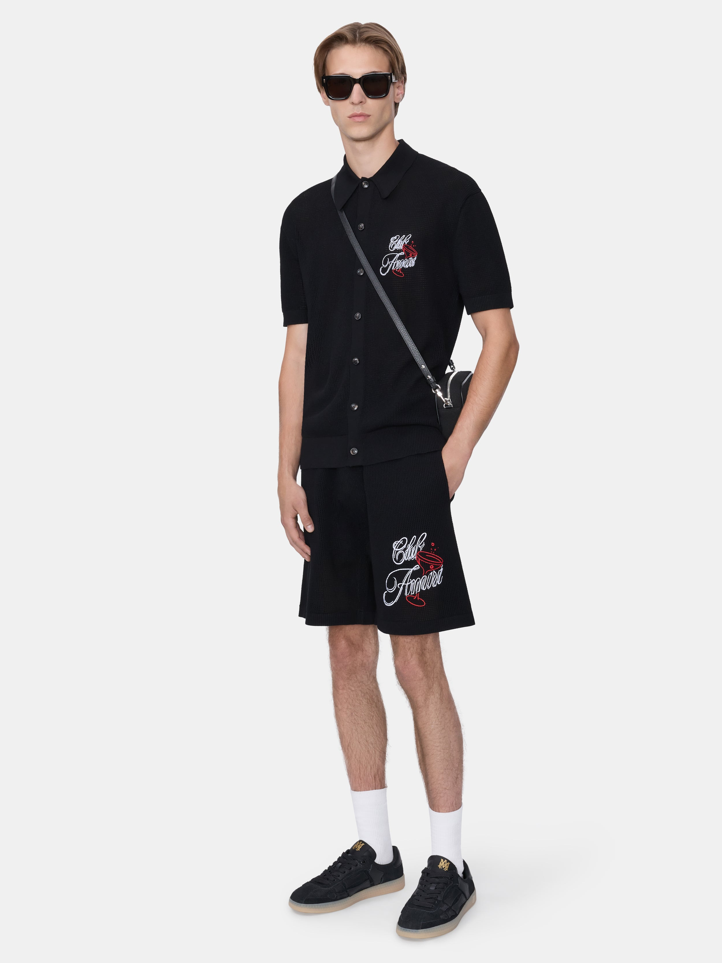 CLUB AMIRI CROCHET SHORT - 3