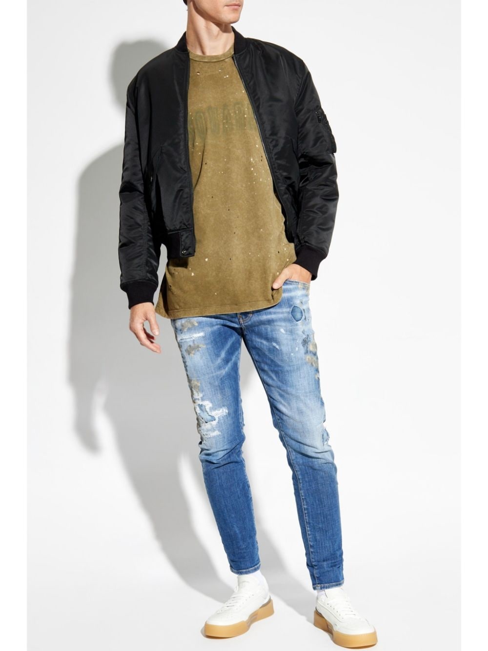 Distressed T-shirt - 2