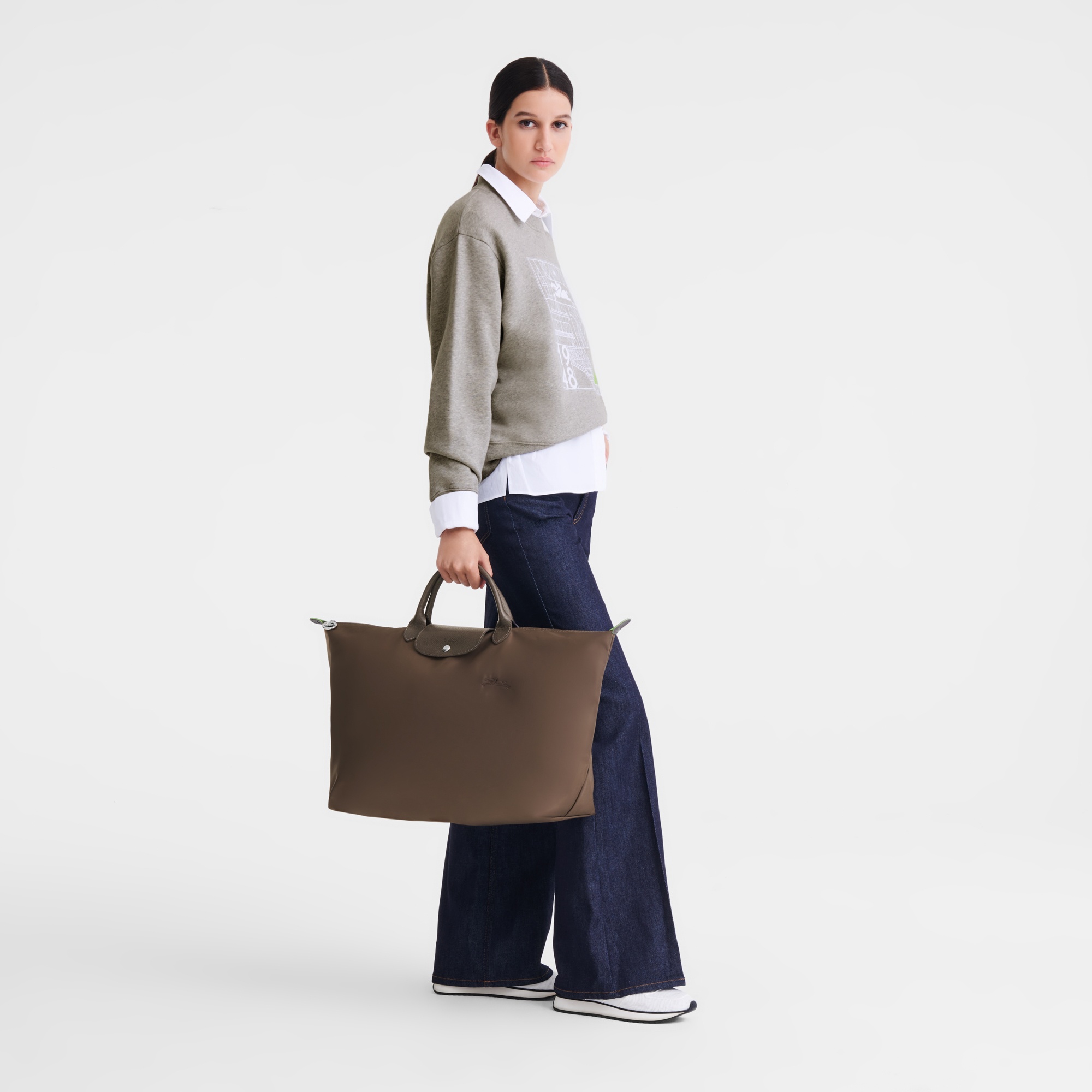 Le Pliage Green S Travel bag Terra - Recycled canvas - 2