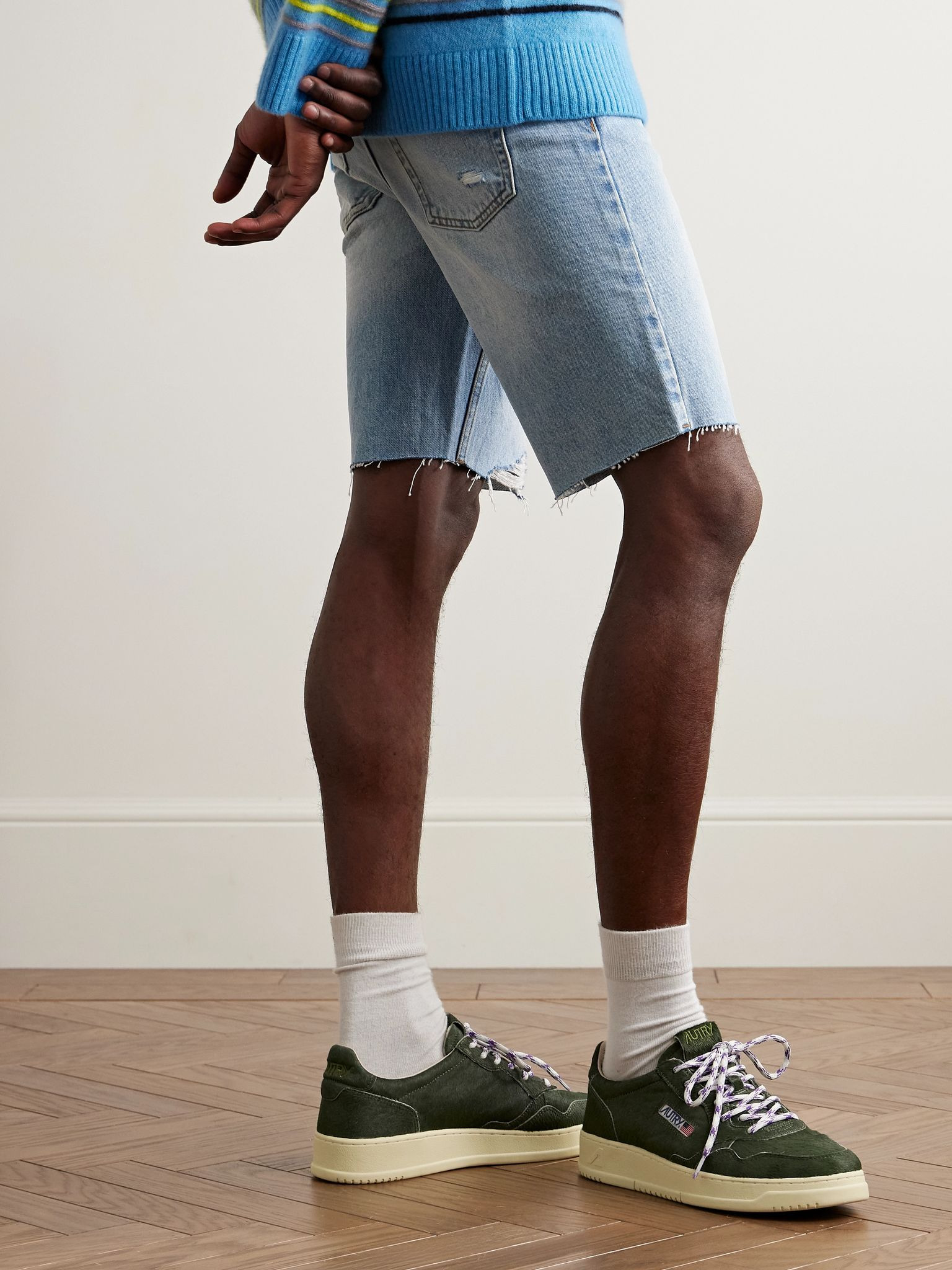 Medalist Pony Hair Sneakers Dark green - 2