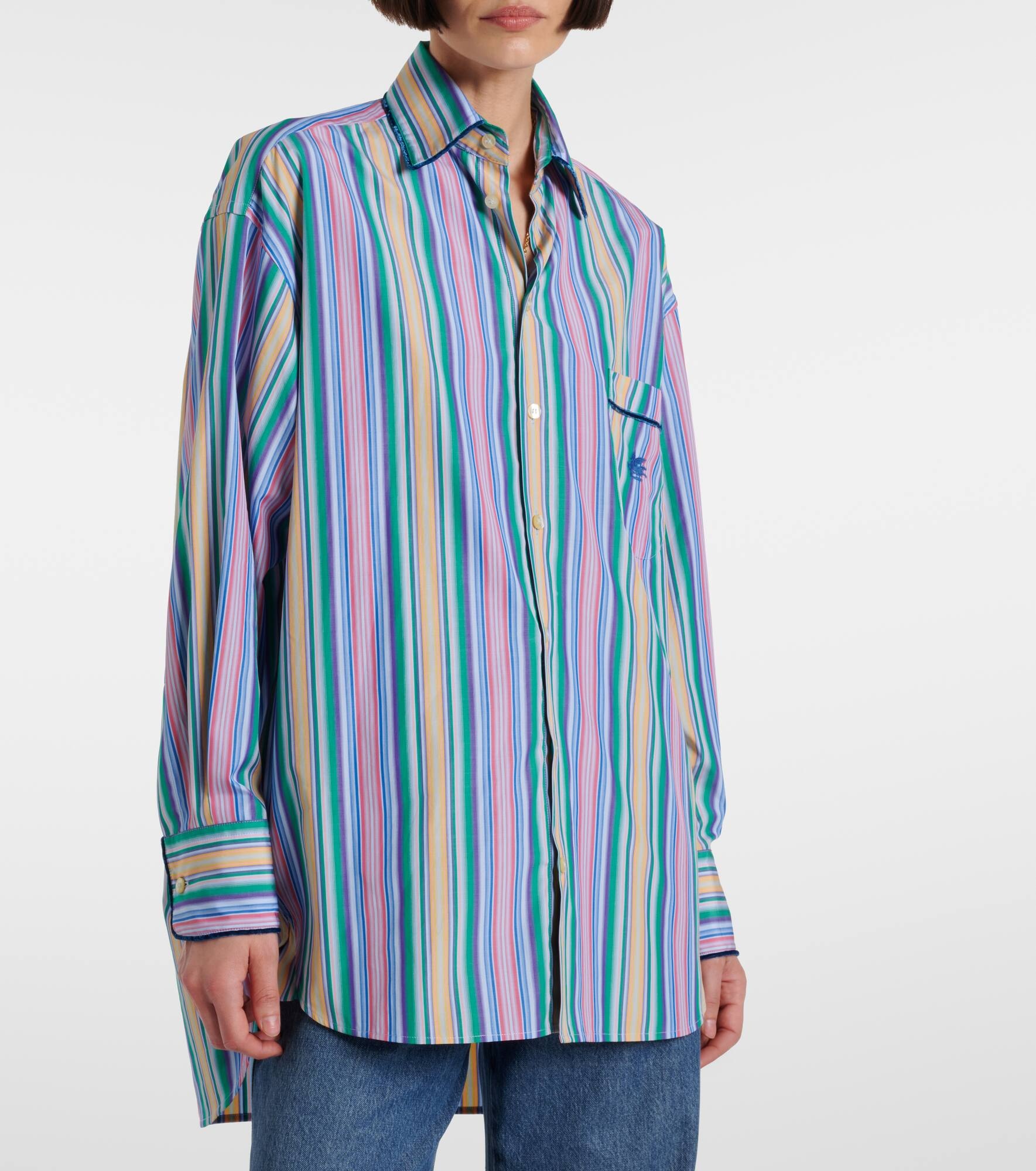 Striped cotton shirt - 4