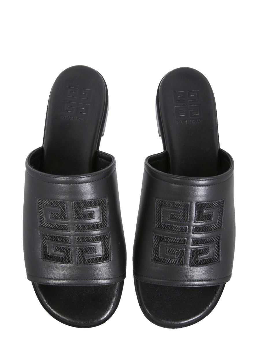 Givenchy Women Leather Flat Mules - 1