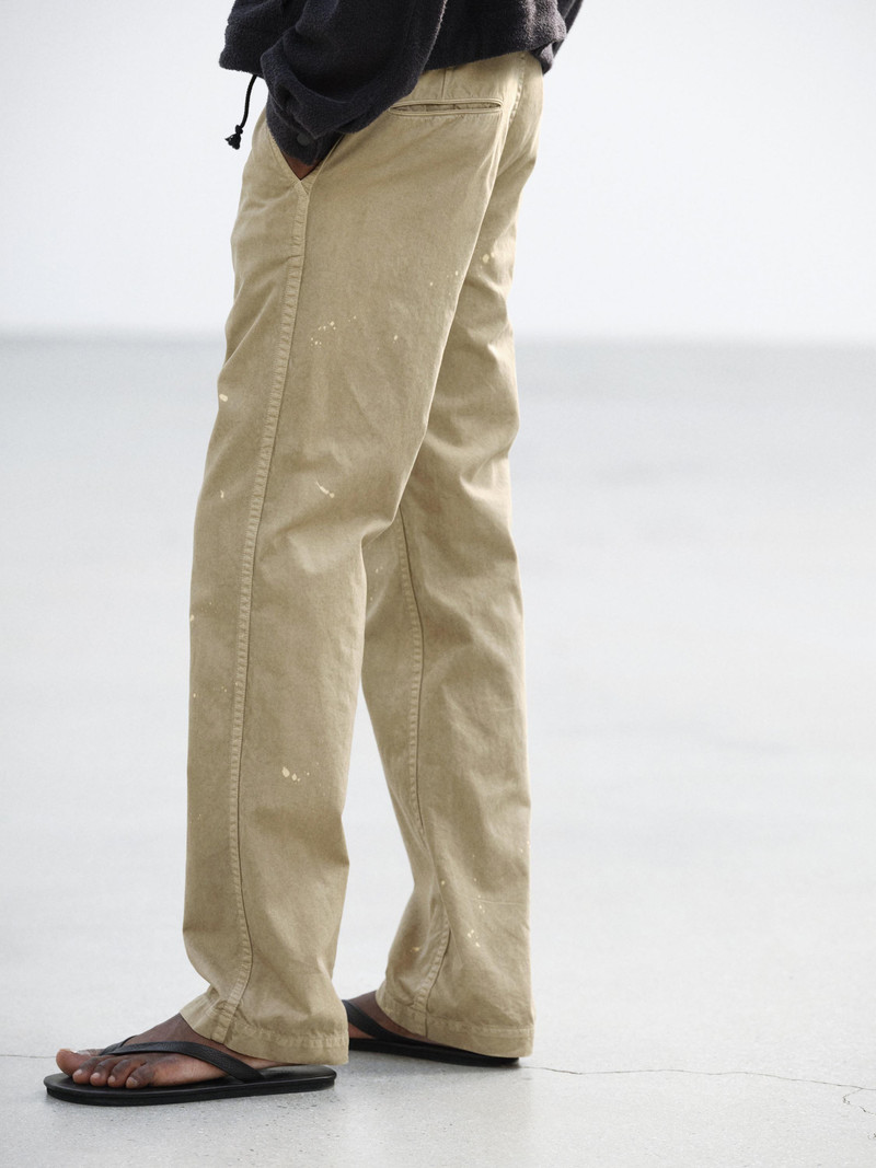 GARMENT-DYED FINX LIGHT CHINO PANTS 4