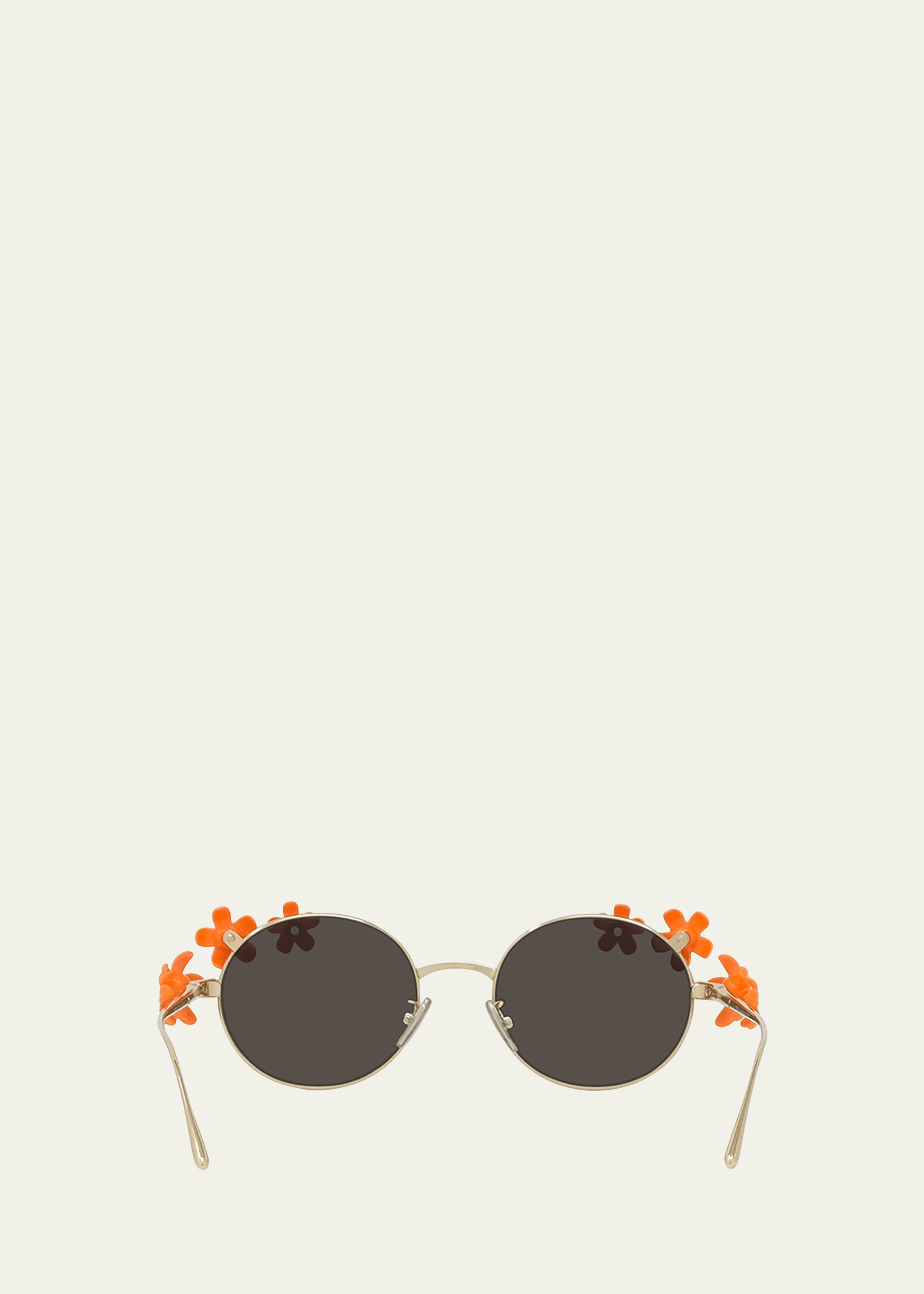 Signature Floral Metal Sunglasses - 5