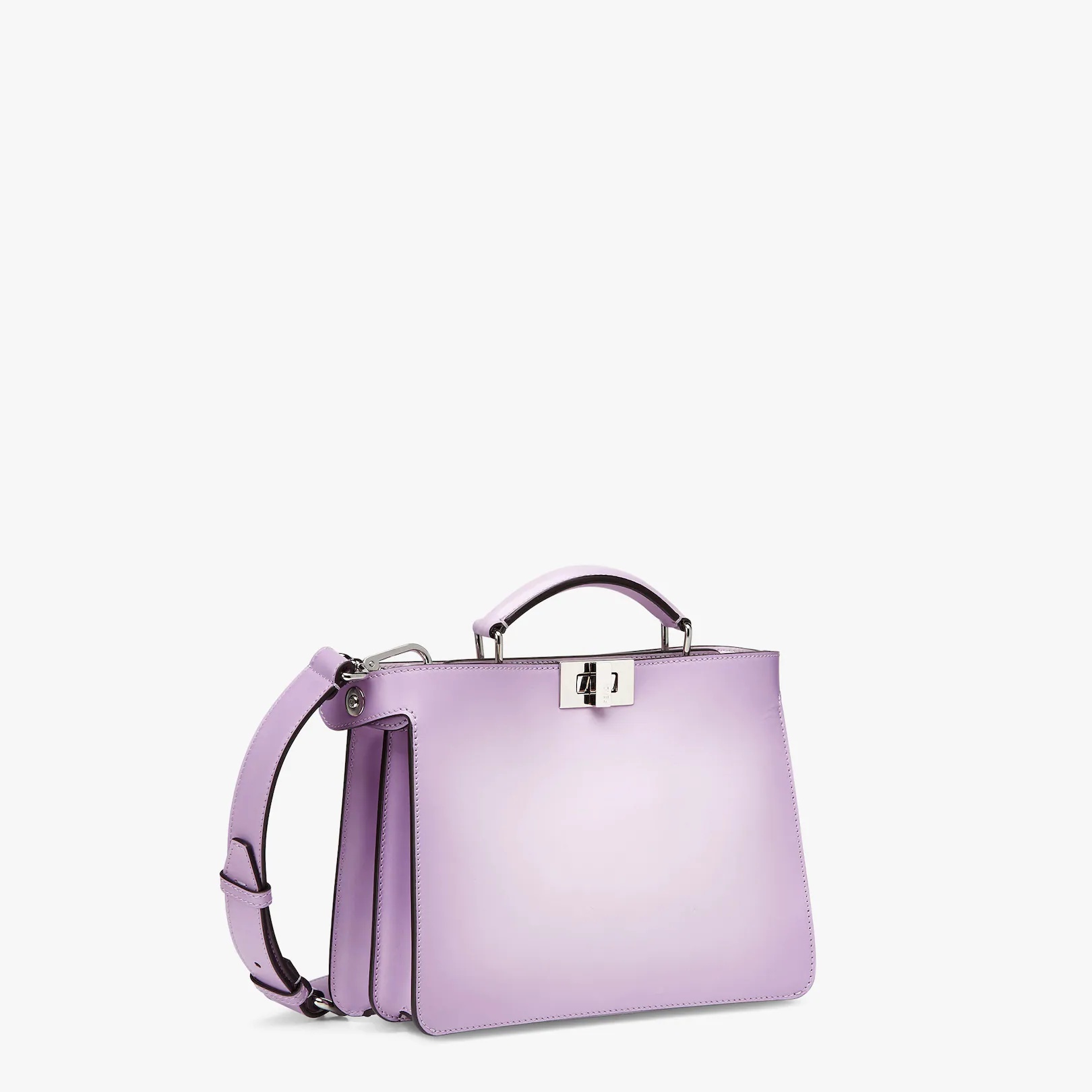 Lilac leather bag - 3