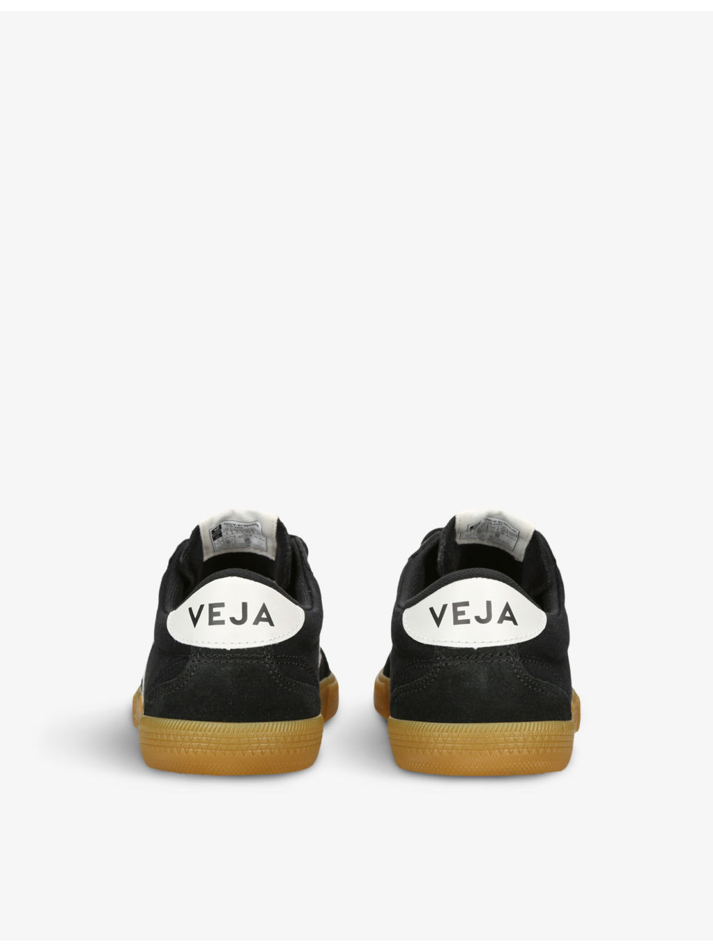 Women's Volley logo-embroidered canvas low-top trainers - 4