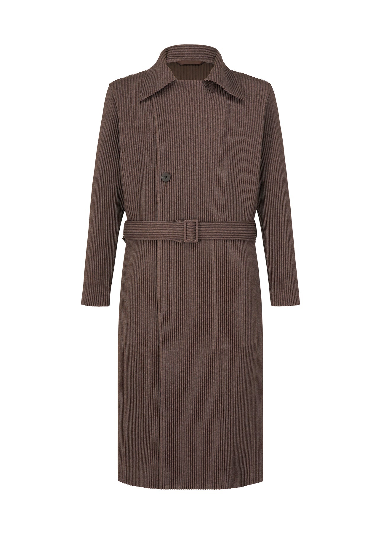 WOOL LIKE LIGHT COAT - 3