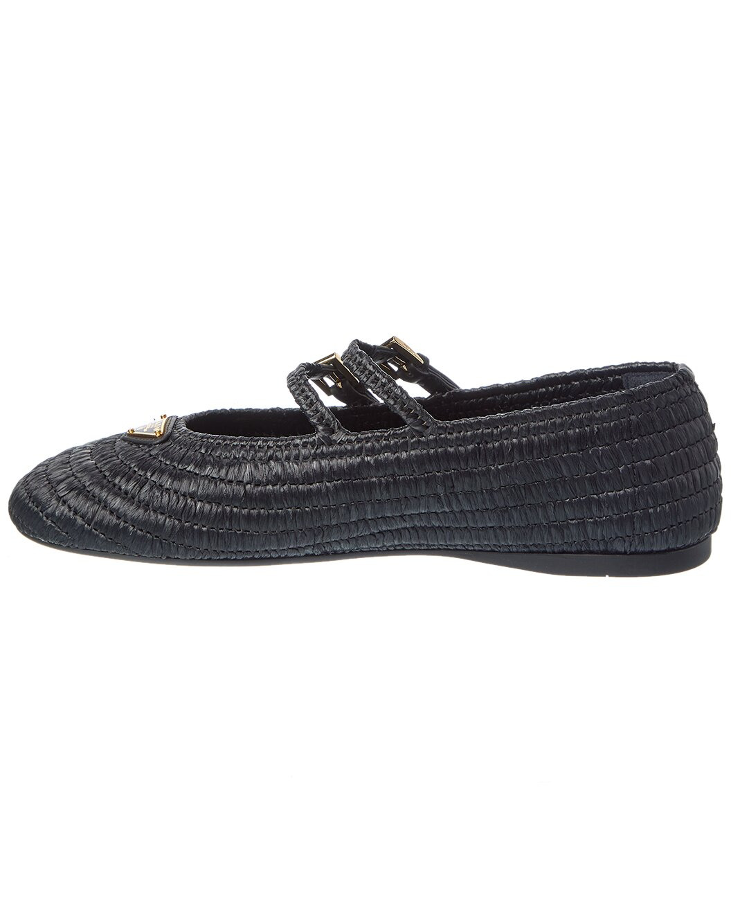 Prada Logo Crochet Ballerina Flat - 2