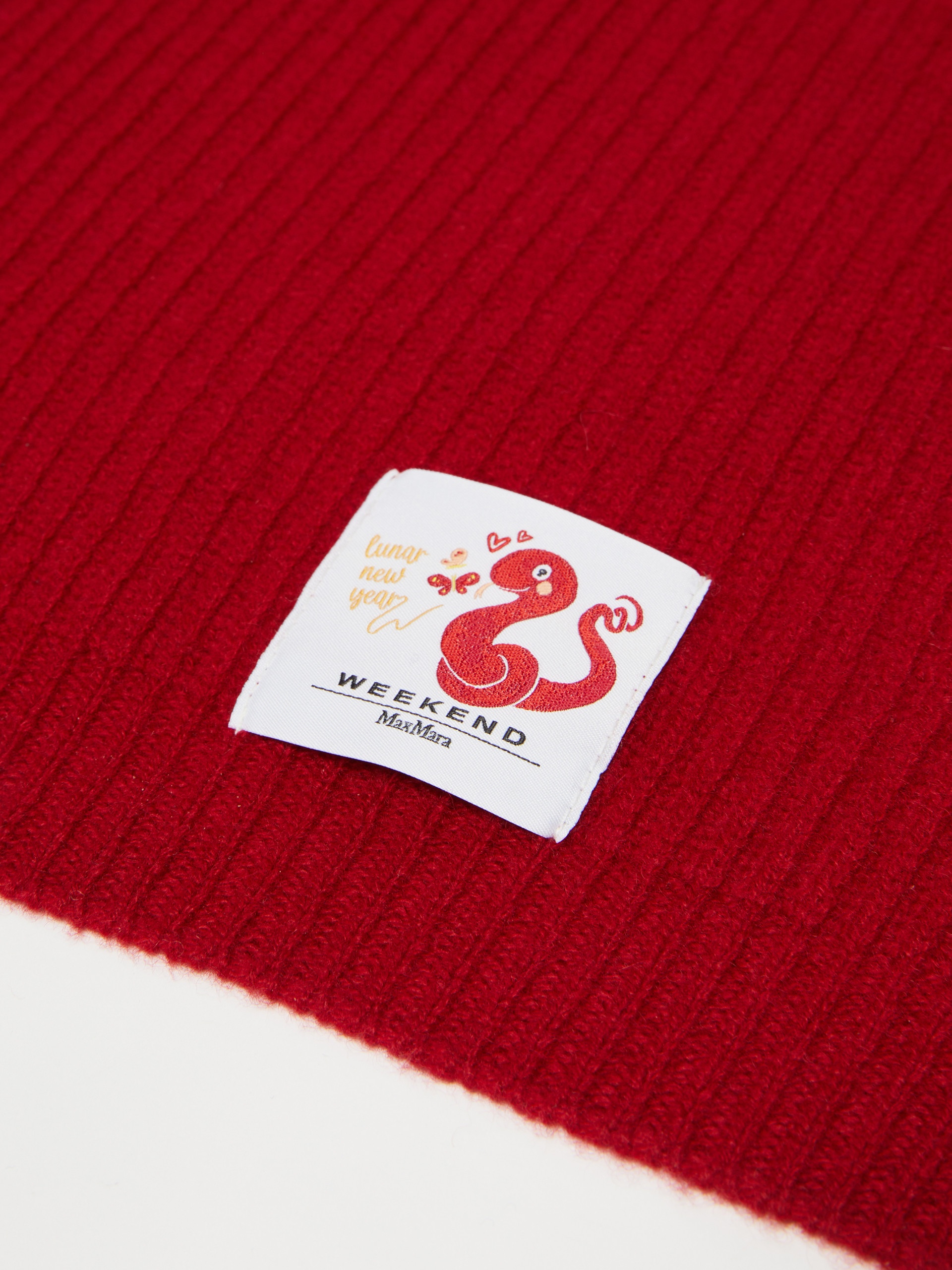 STRESA Rib-knit cashmere scarf 2