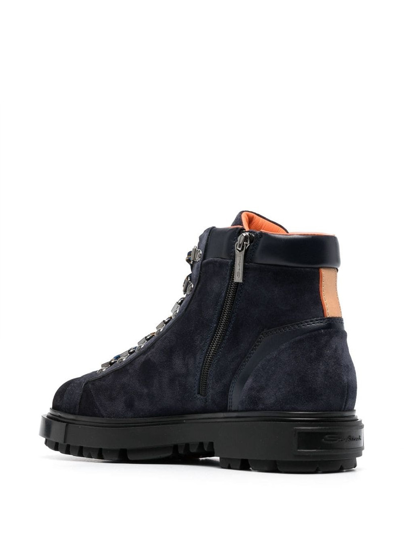 suede lace-up boots 3