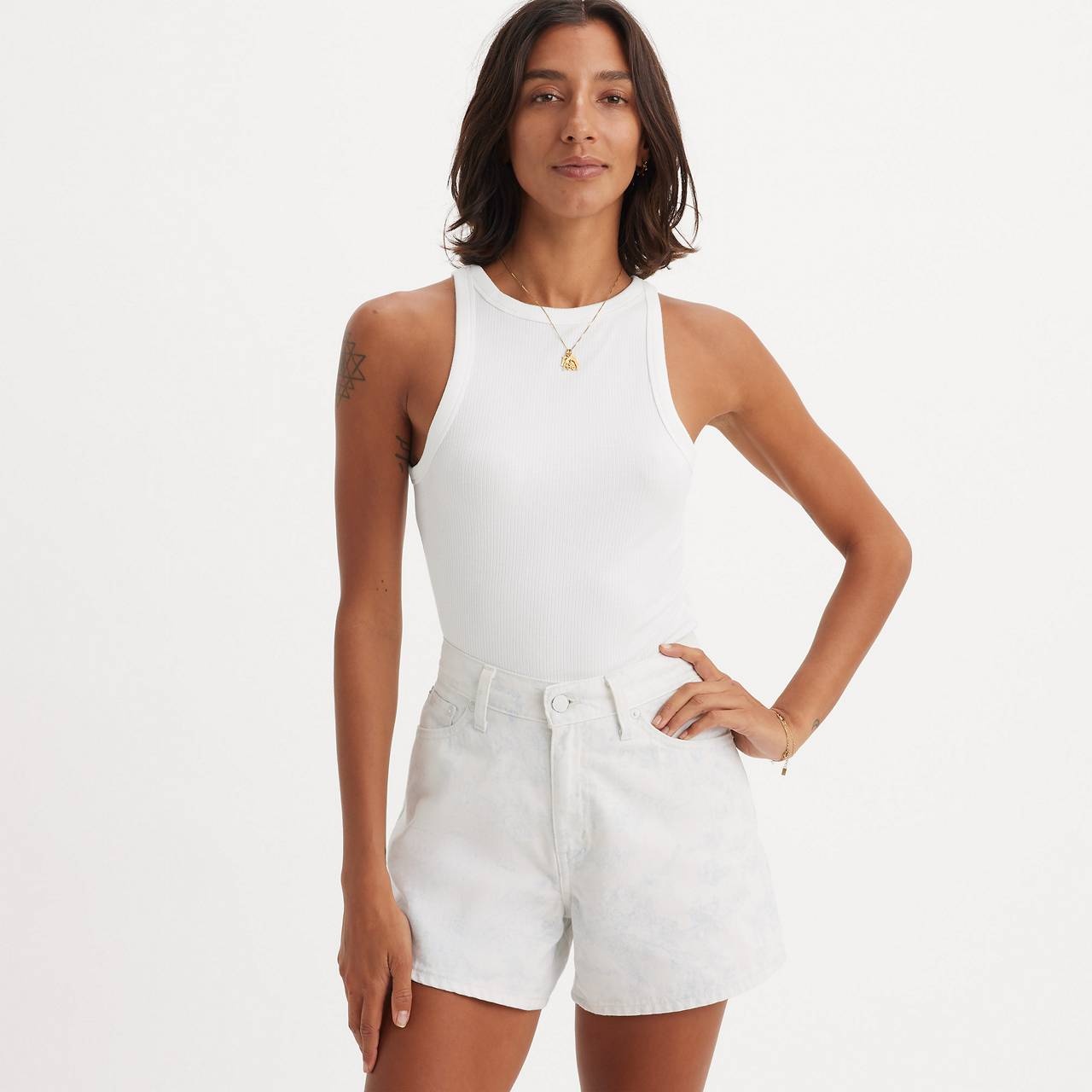 LEVI'S® WELLTHREAD® WOMEN'S '80S MOM SHORTS - 4