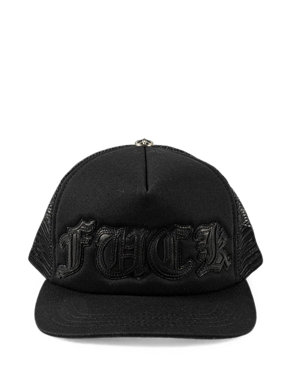 logo-patch mesh-panel trucker hat - 1