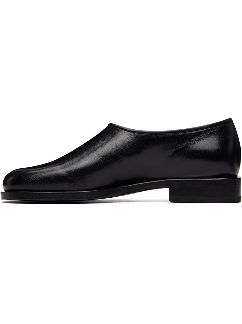Lemaire Black Anatomic Slip On Loafers outlook