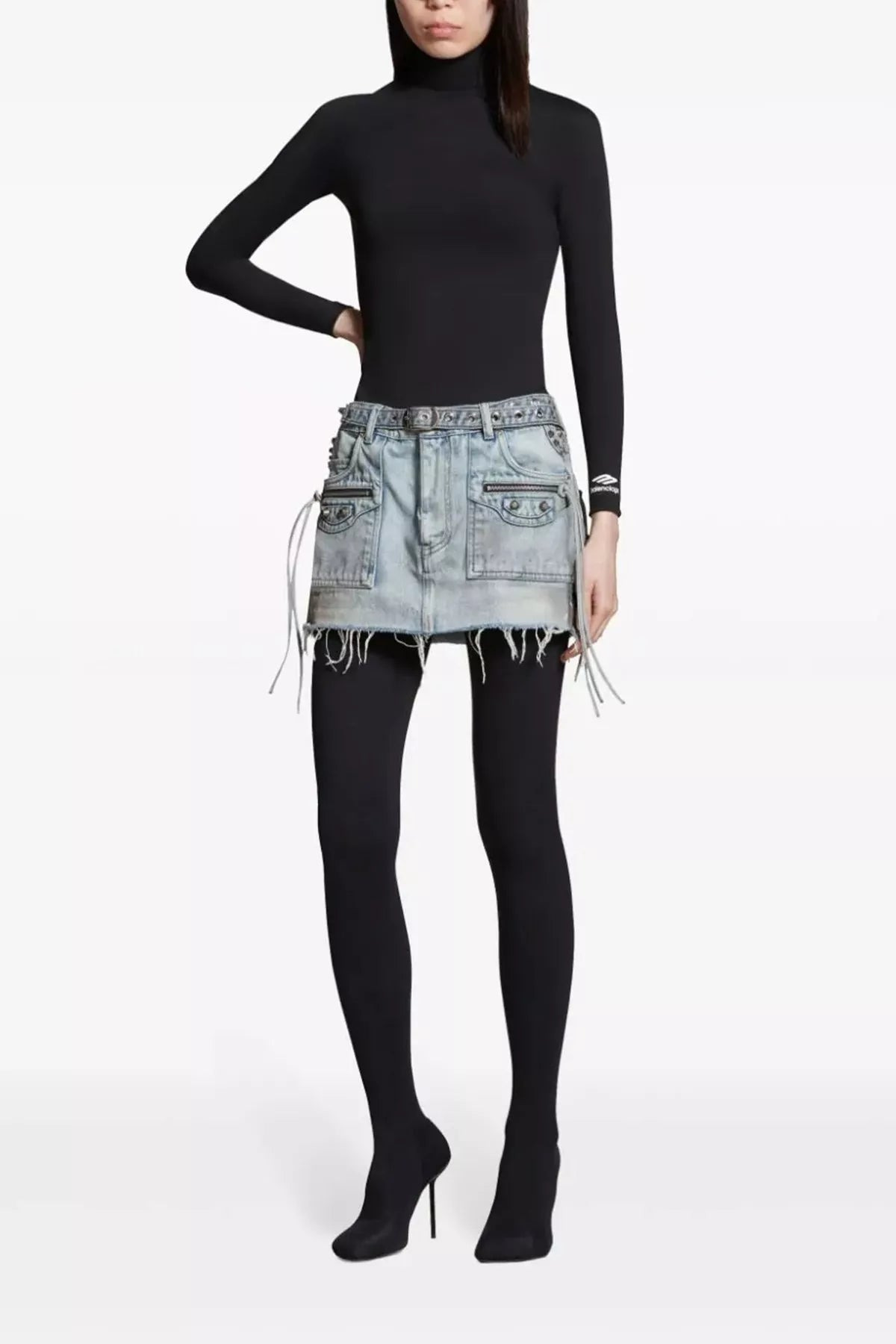 Balenciaga Women 'Cagole Mini' Skirt - 2