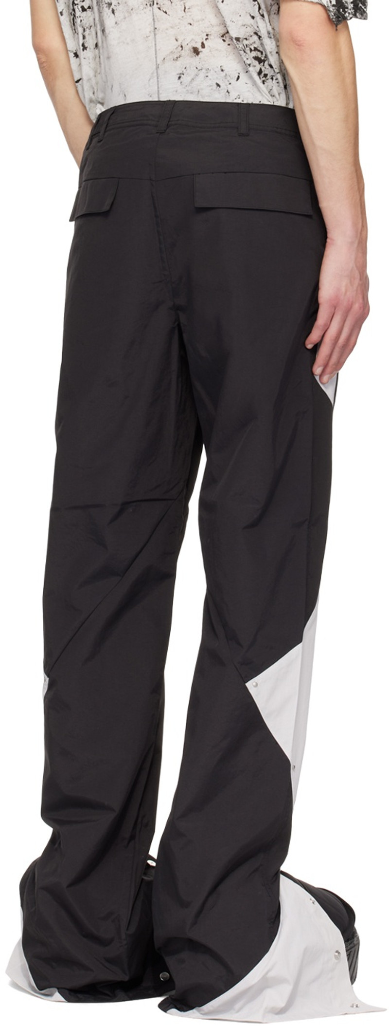 SSENSE Exclusive Black Polynya Cargo Pants 3