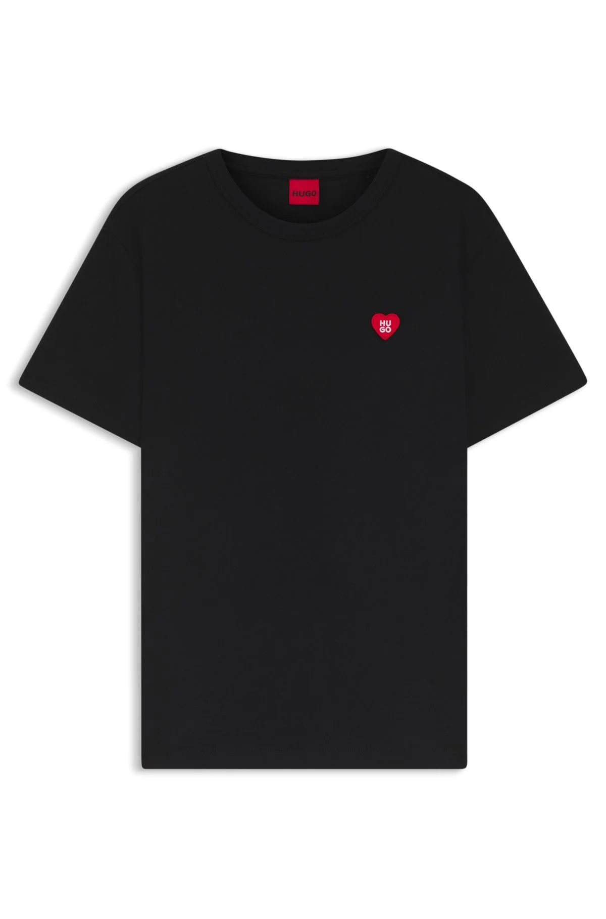 HEART-LOGO T-SHIRT IN COTTON JERSEY - 1