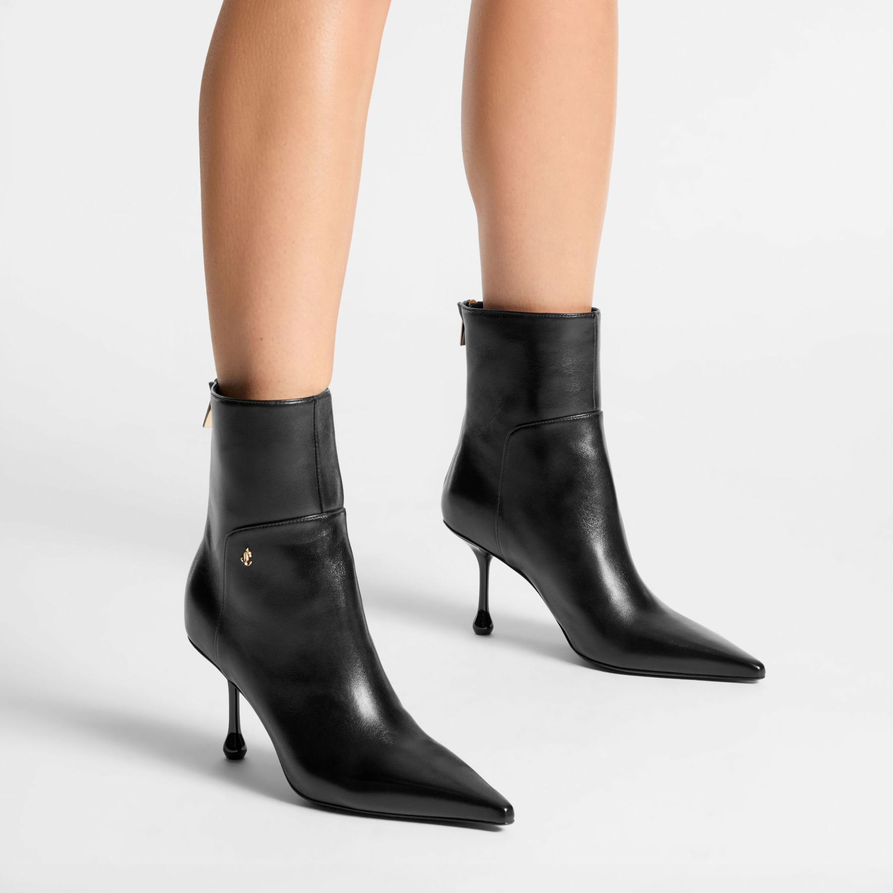 Cycas Ankle Boot 80
Black Nappa Leather Ankle Boots - 2