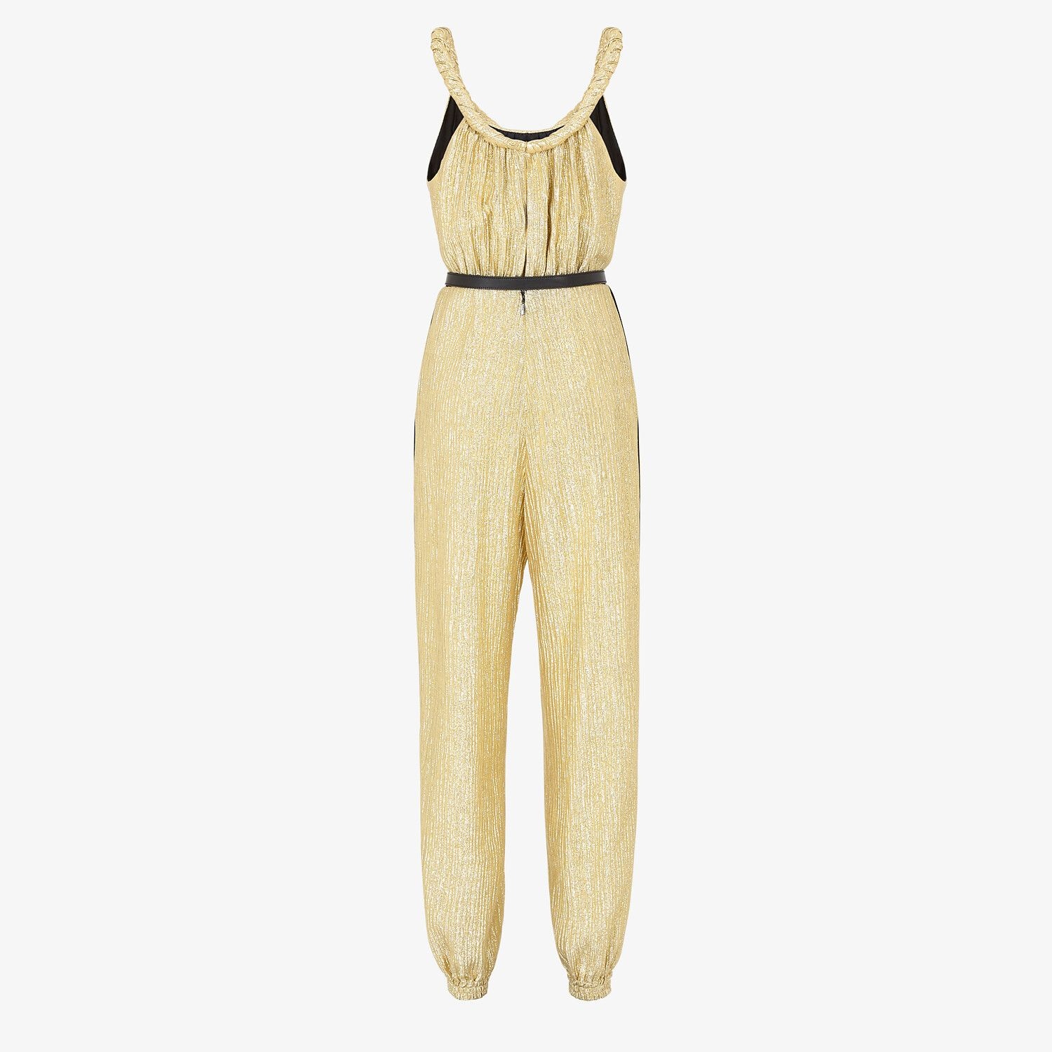 Gold Lurex jumpsuit - 2