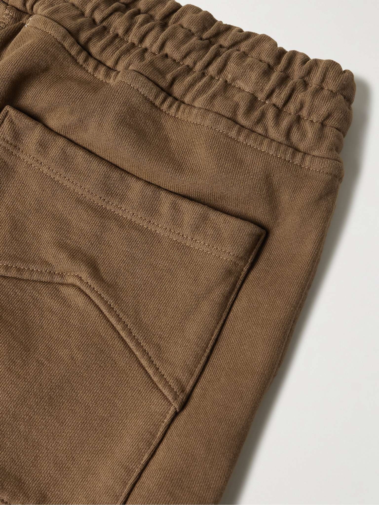 Tapered Logo-Embroidered Cotton-Jersey Sweatpants - 10