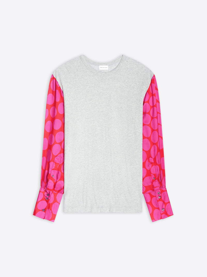CONTRAST SLEEVES TEE 1