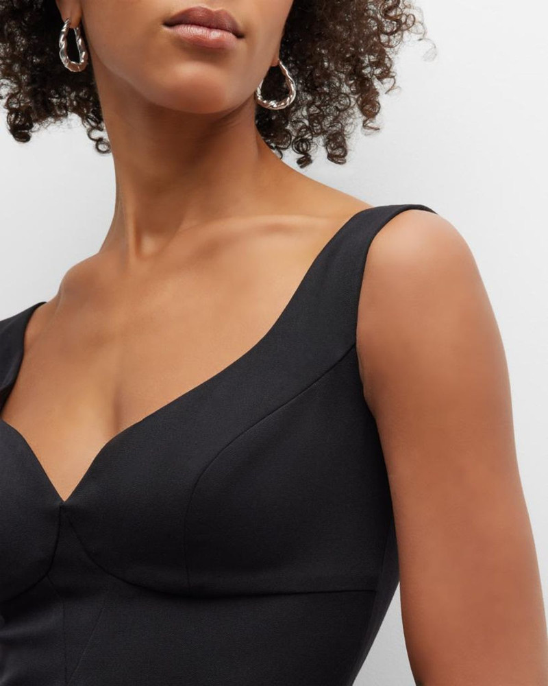 Sleeveless Sweetheart Midi Sheath Dress 5