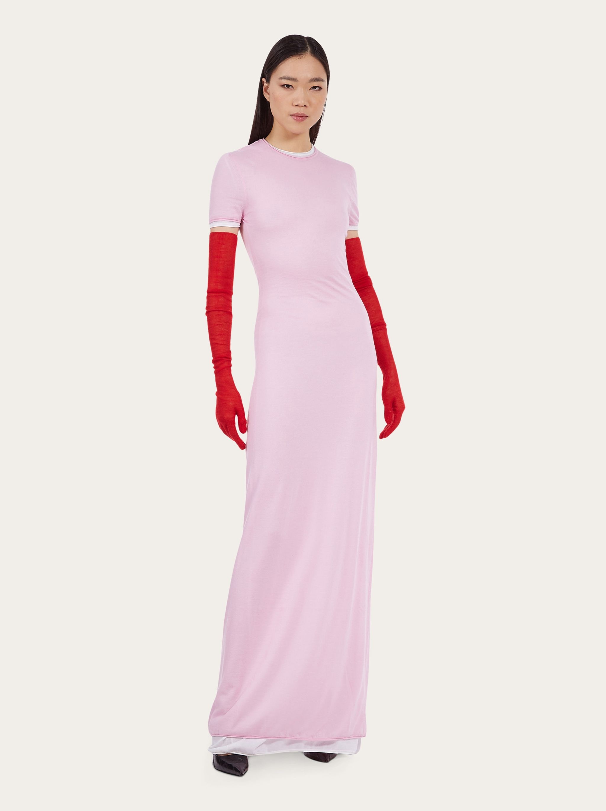 Long knitted dress - 5