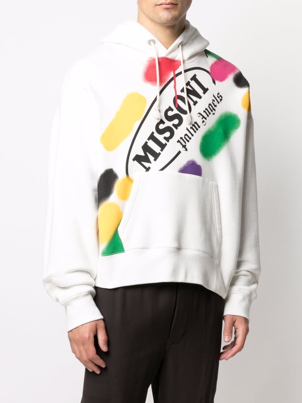 x Missoni Sport logo print hoodie - 3