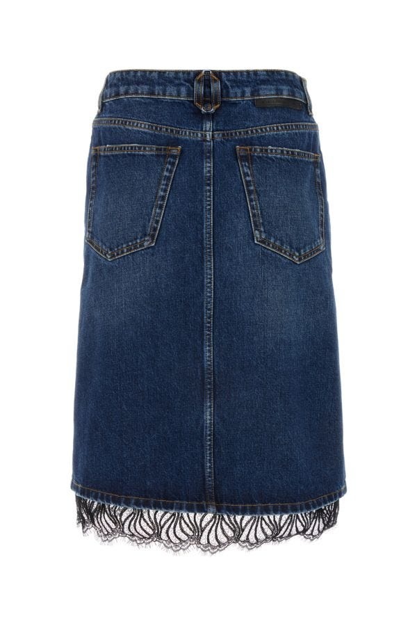 Denim skirt - 2