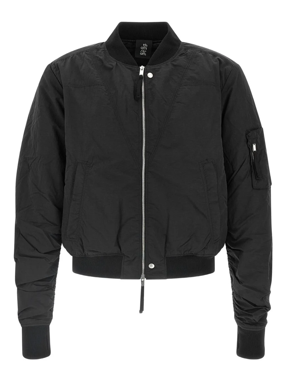 ribbed M J 75 bomber jacket - 1