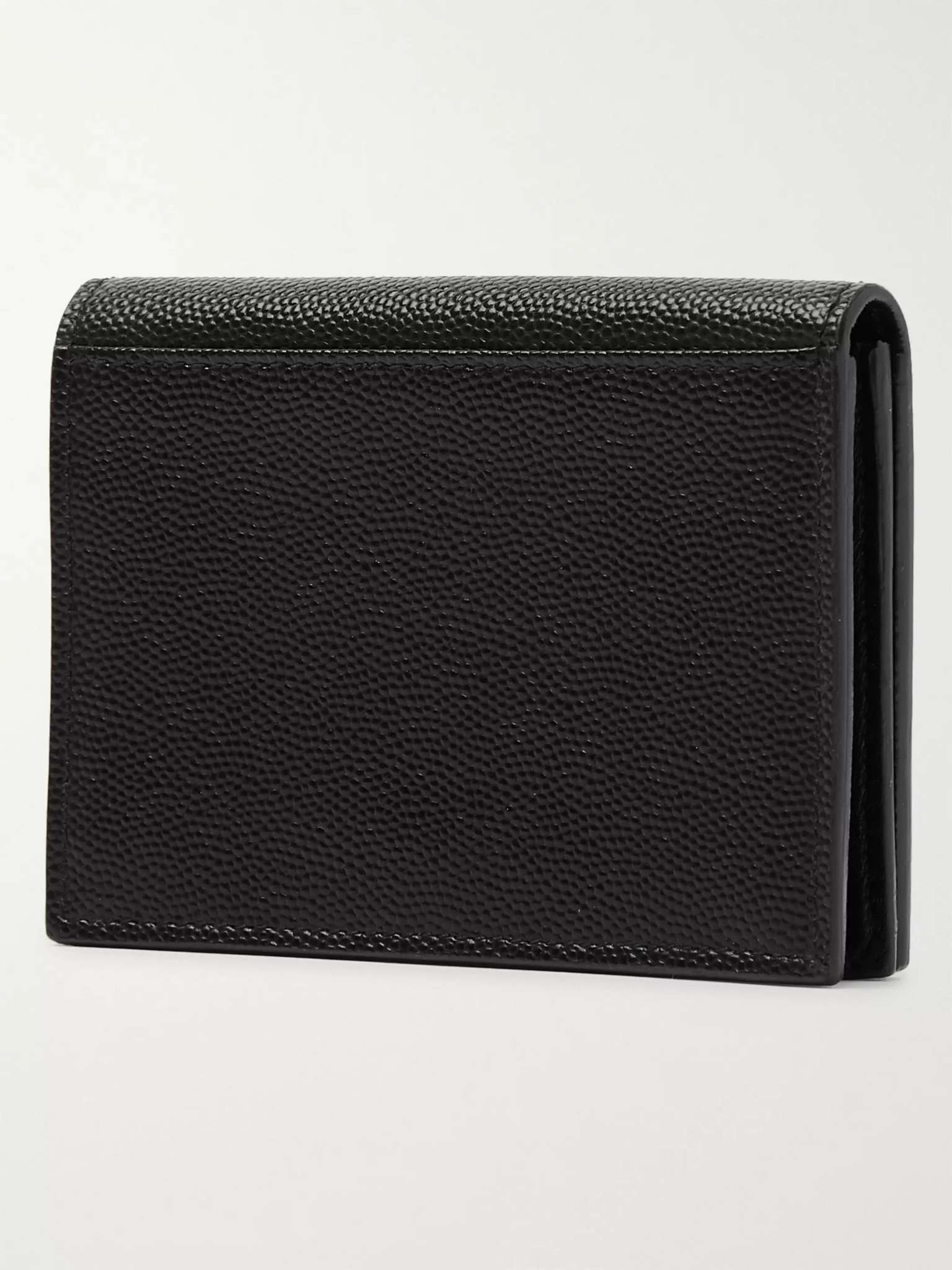 Pebble-Grain Leather Billfold Wallet - 3