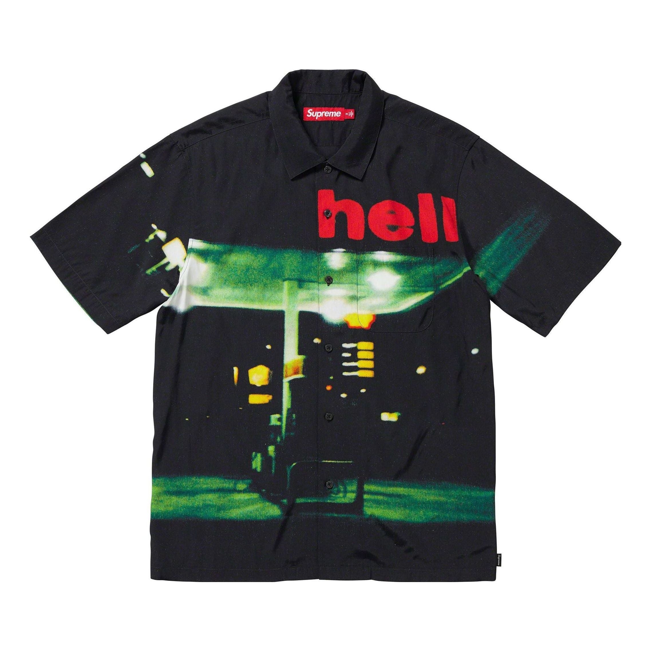 Supreme FW23 Week1 Hell T-shirt 'Black' SUP-FW23-025 - 1