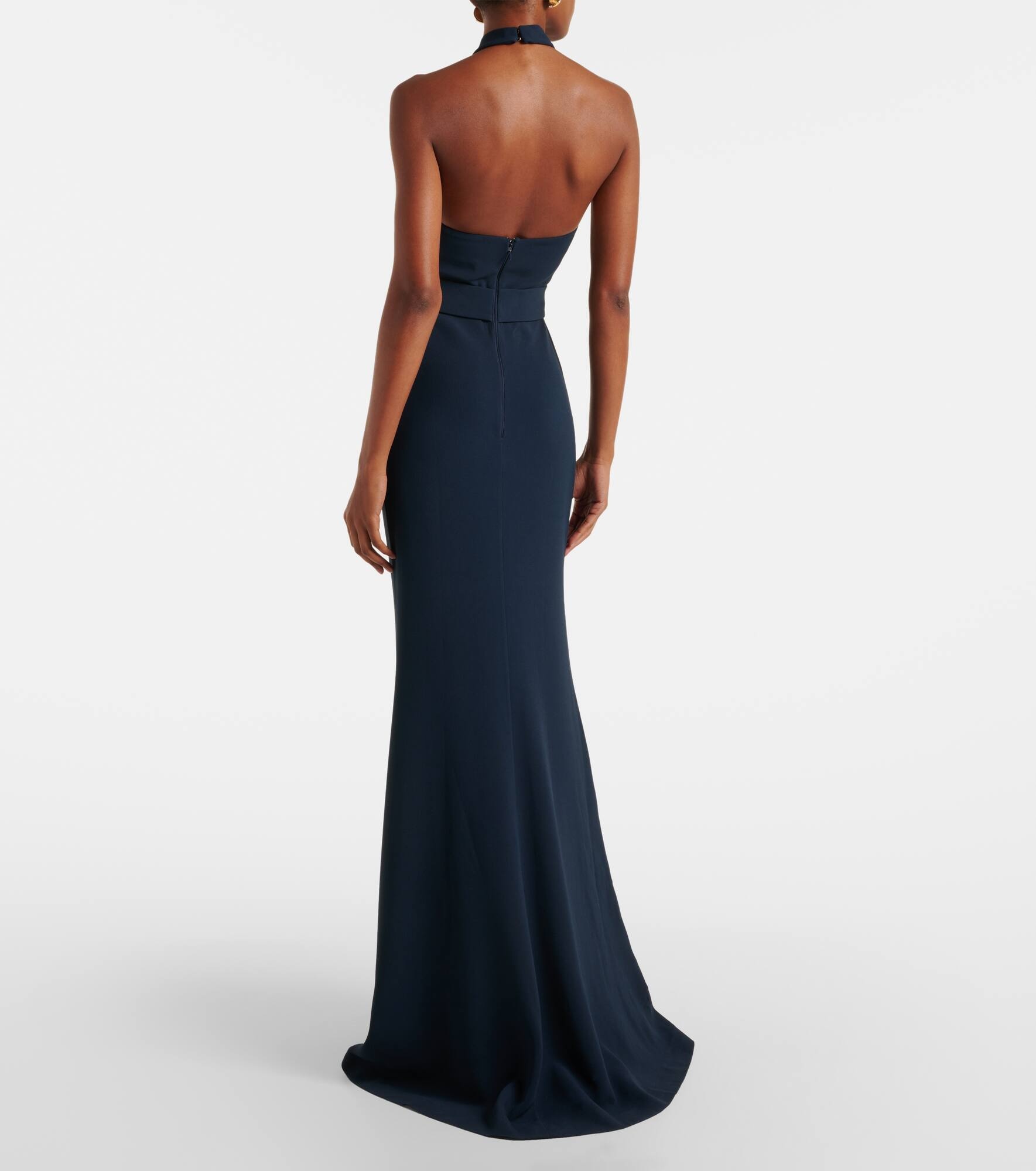 Halterneck cady gown - 3
