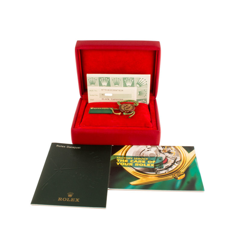 Ladies Rolex Datejust Ref 79163 Tapestry Dial - 4