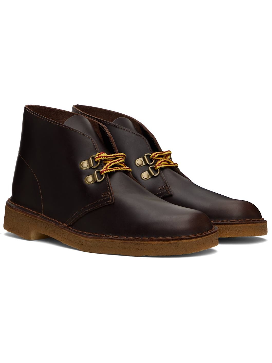 Burgundy DSRTBoot Hiker Desert Boots - 4
