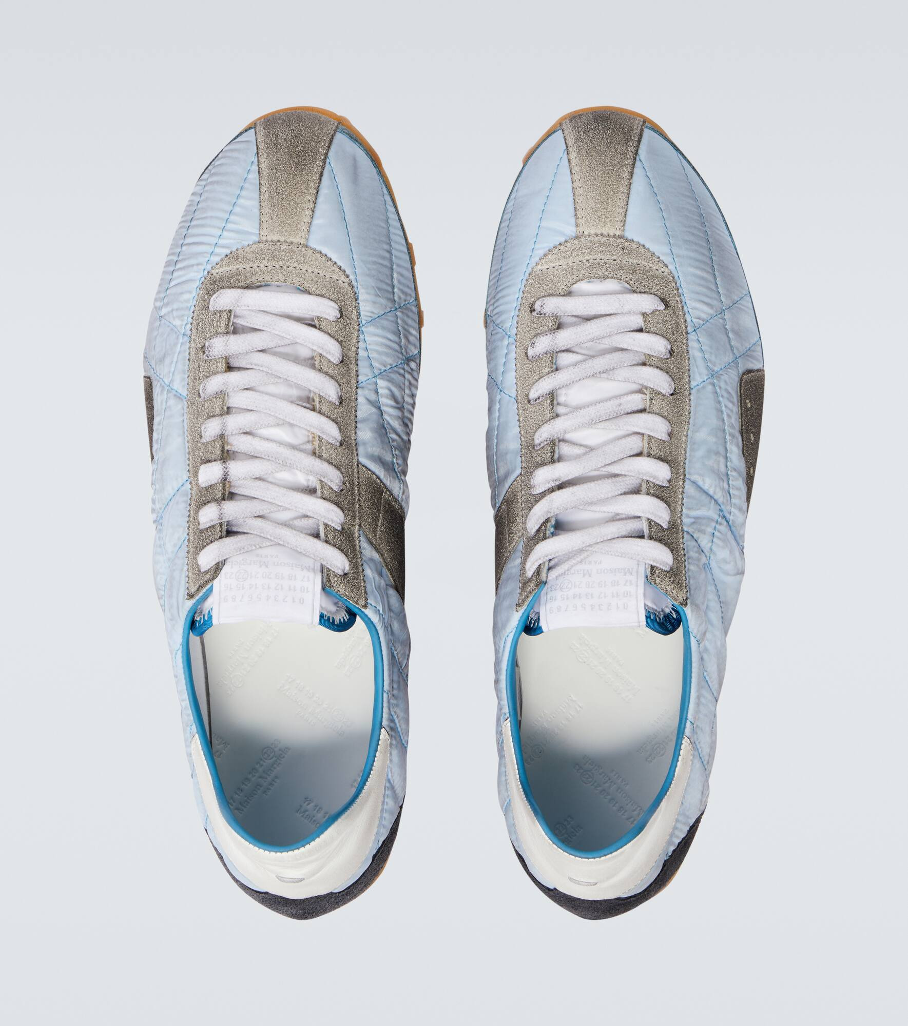 Sprinters suede-trimmed sneakers - 4
