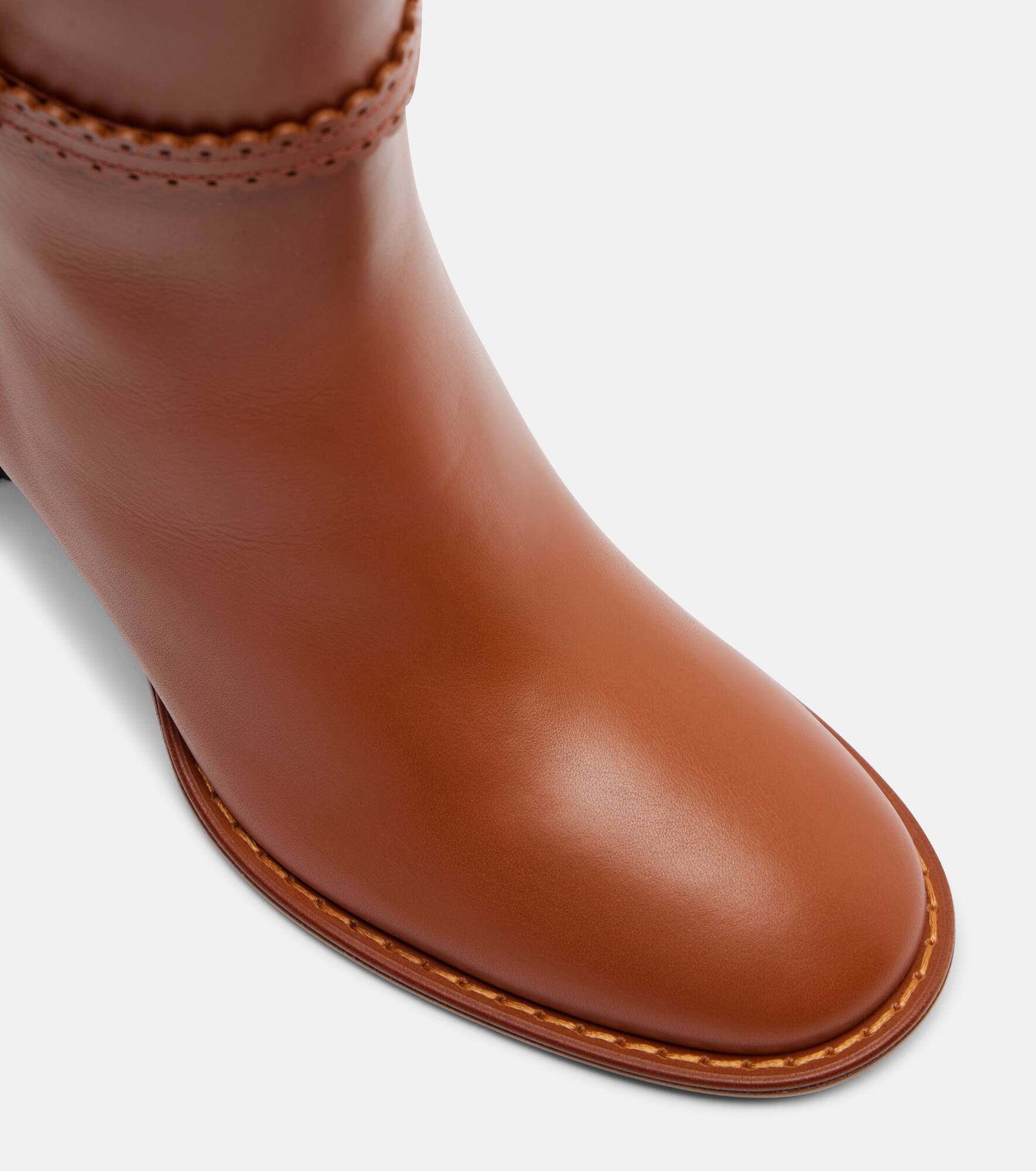 Eddie 70 leather knee-high boots - 5