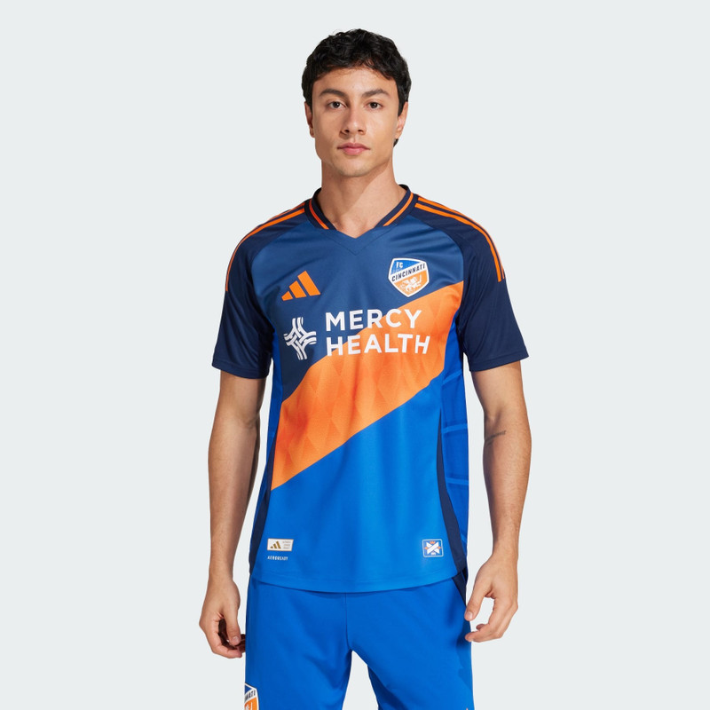 adidas FC Cincinnati 25/26 Home Authentic Jersey outlook