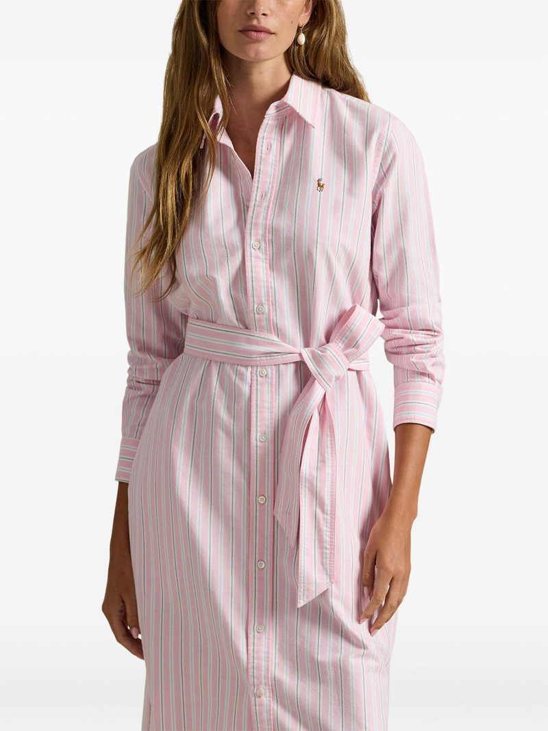 striped belted dress 4