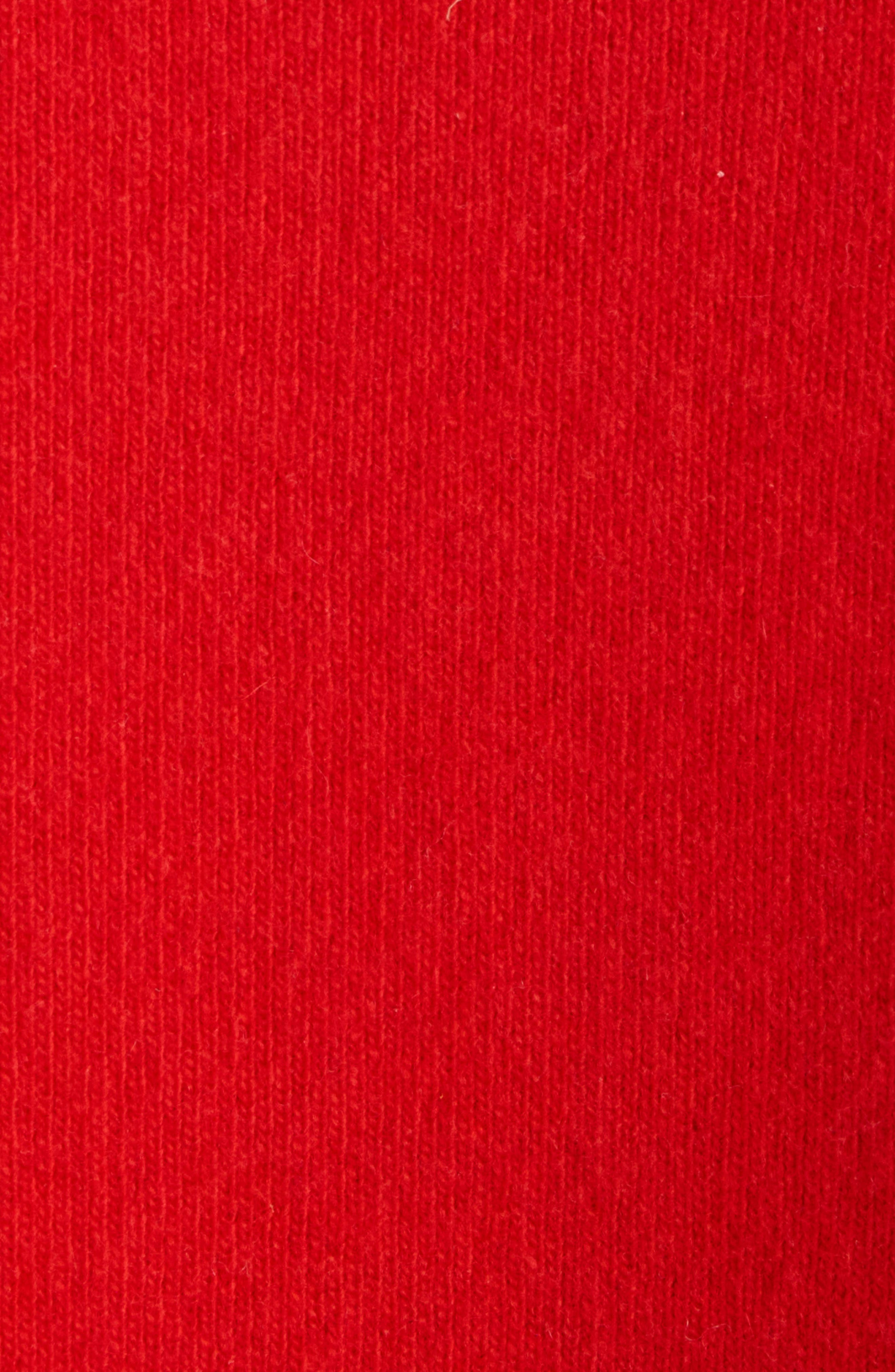 Jacquemus La Maille Vareuse Pallone Merino Wool & Cashmere Polo Sweater in Red at Nordstrom - 6