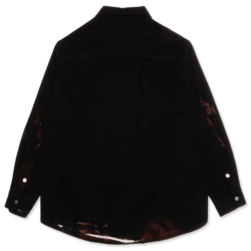 424 424 WORKWEAR SHIRT - BLACK outlook