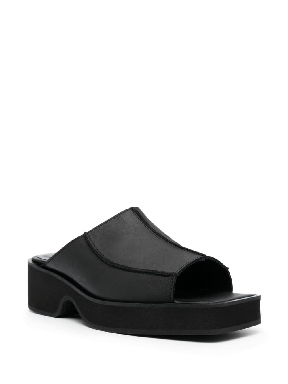 Frame 55mm slip-on leather sandals - 2