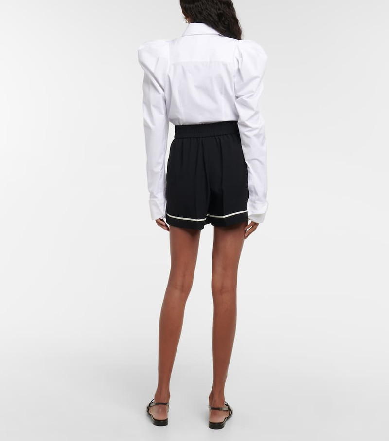 Envers satin crêpe shorts 3