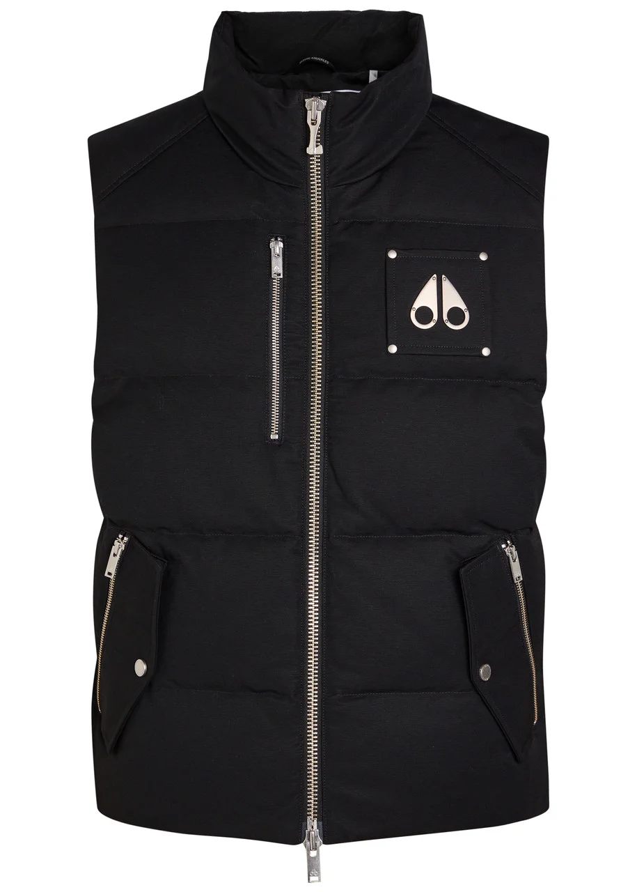 Moose Knuckles Westmount Padded Cotton-blend Gilet - 1