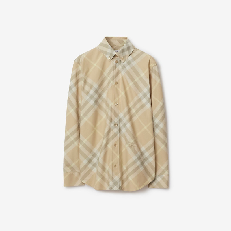 Check Cotton Shirt 1