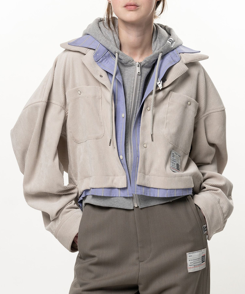 Cropped Triple Layered Shirt 7