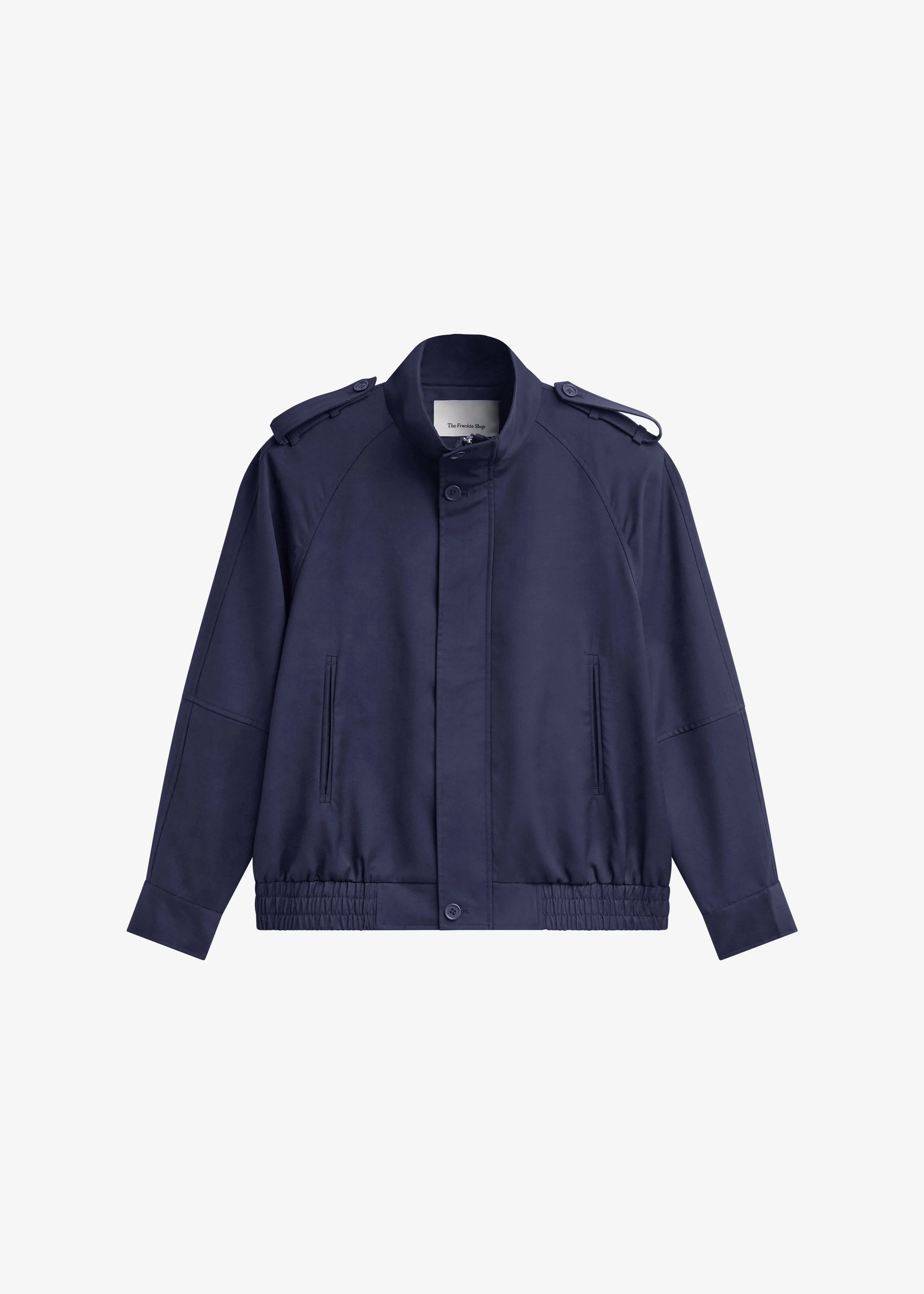 Kelly Padded Blouson - Navy - 1